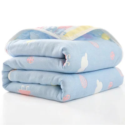 Baby Thick Blanket Muslin Cotton 6 Layers Beddings