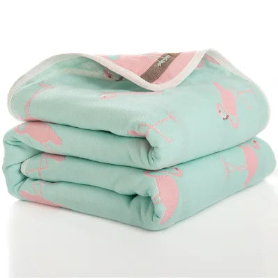 Baby Thick Blanket Muslin Cotton 6 Layers Beddings