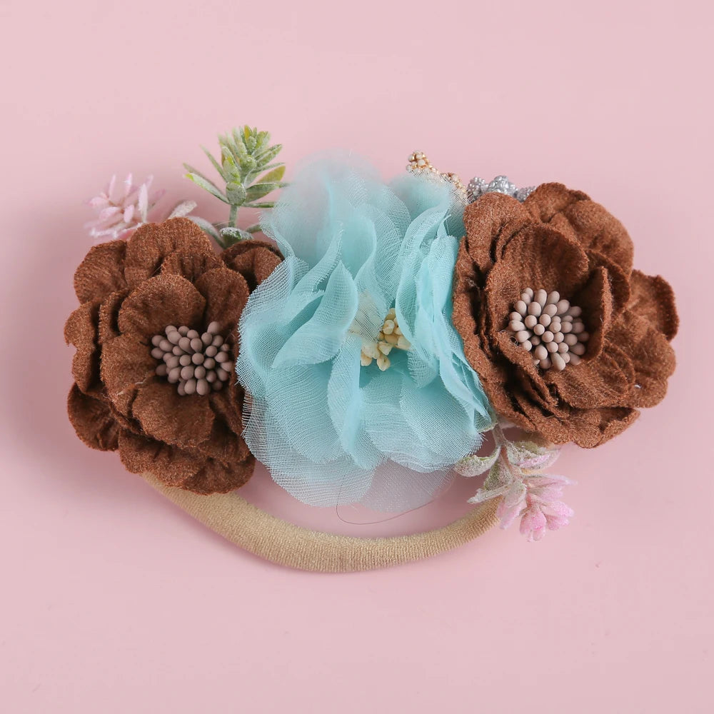 Baby Newborn Head Flower Toddler Florals Headwear