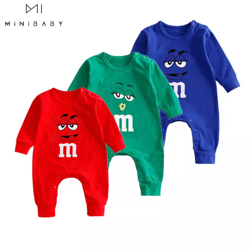 Baby Clothing Cotton Long Sleeve Infants Cartoon Pajamas 0-24m