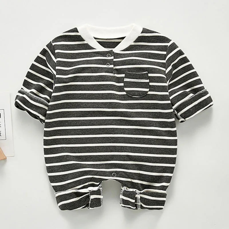 New Newborn Boys Girls Corduroy Jumpsuits Clothes