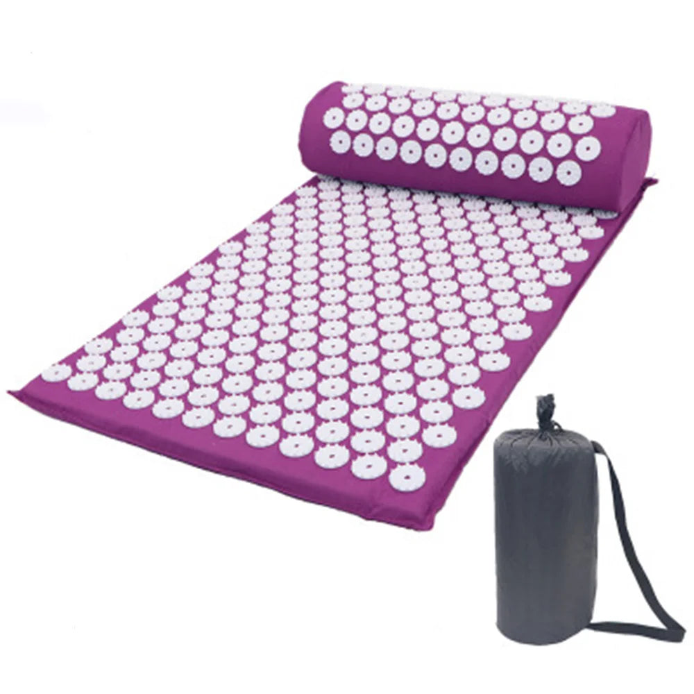 Massager Mat Acupressure Sets With Pillow/Mat Relieve Stress