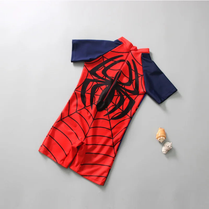 Swimwear Boy Cool Cartoon Print Swimsuit 2022 Children One Piece Bathing Suit Beachwear Baby Toddler Swimming Suit