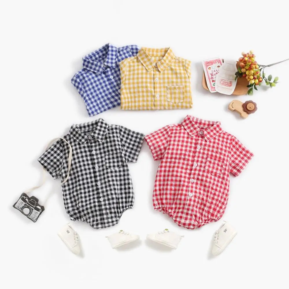Cotton Baby Boys Bodysuits Fashion Newborn Clothes