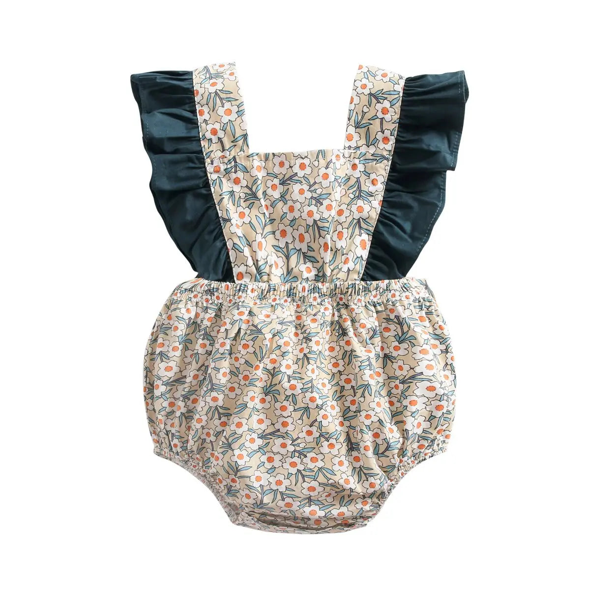 Cute Summer Princess Baby Girls Cotton Bodysuits