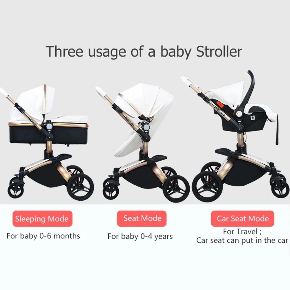 Babyfond Luxury Baby Car Seat Stroller  Baby Stroller