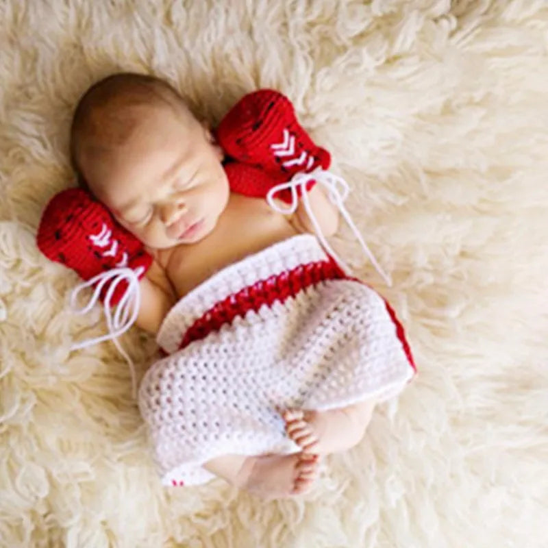 Newborn Baby Photo Props Cartoon Handmade Costumes