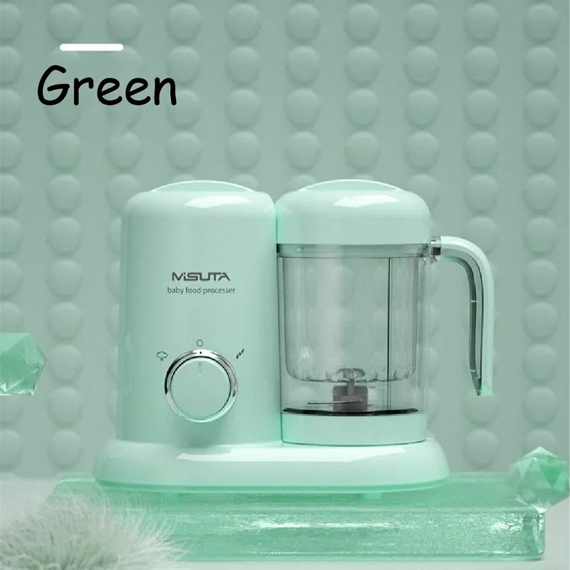 Electric Baby Food Maker Stainless Steel Cooking Maker Steamer Multifunction Mixing Grinder Blenders Processor Shatterproof 220V