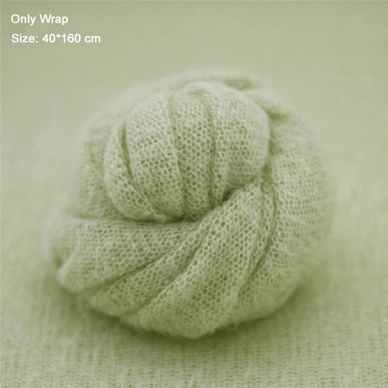 Big Size Newborn Baby Photograpgy Wraps Backdrop Blanket Mohair Infant Stretch Photo Props Background Shoot Studio 140*160cm