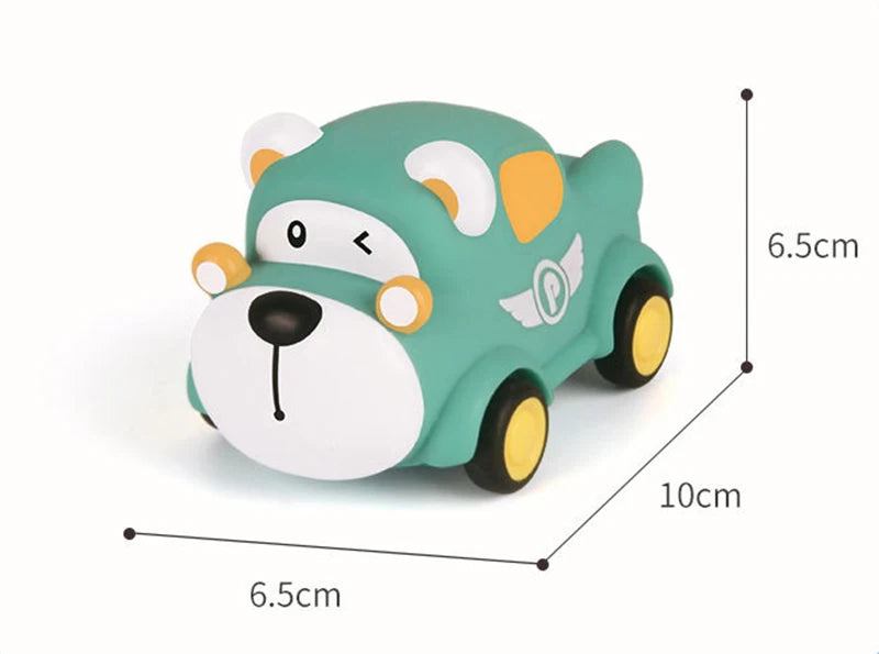 Toy Baby Car Toys Cars Soft & Sturdy Pull Back Car
