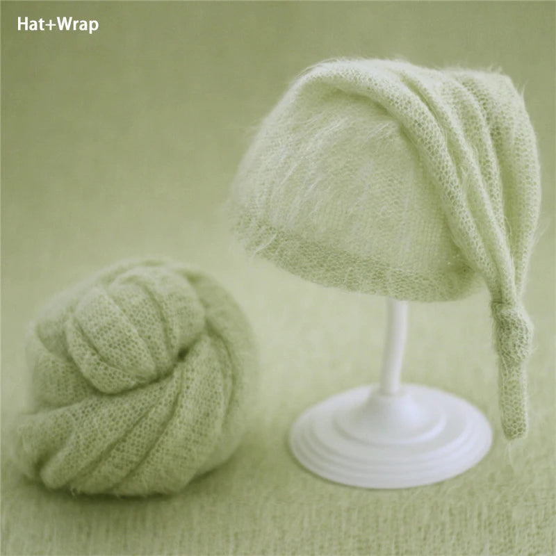 Big Size Newborn Baby Photograpgy Wraps Backdrop Blanket Mohair Infant Stretch Photo Props Background Shoot Studio 140*160cm