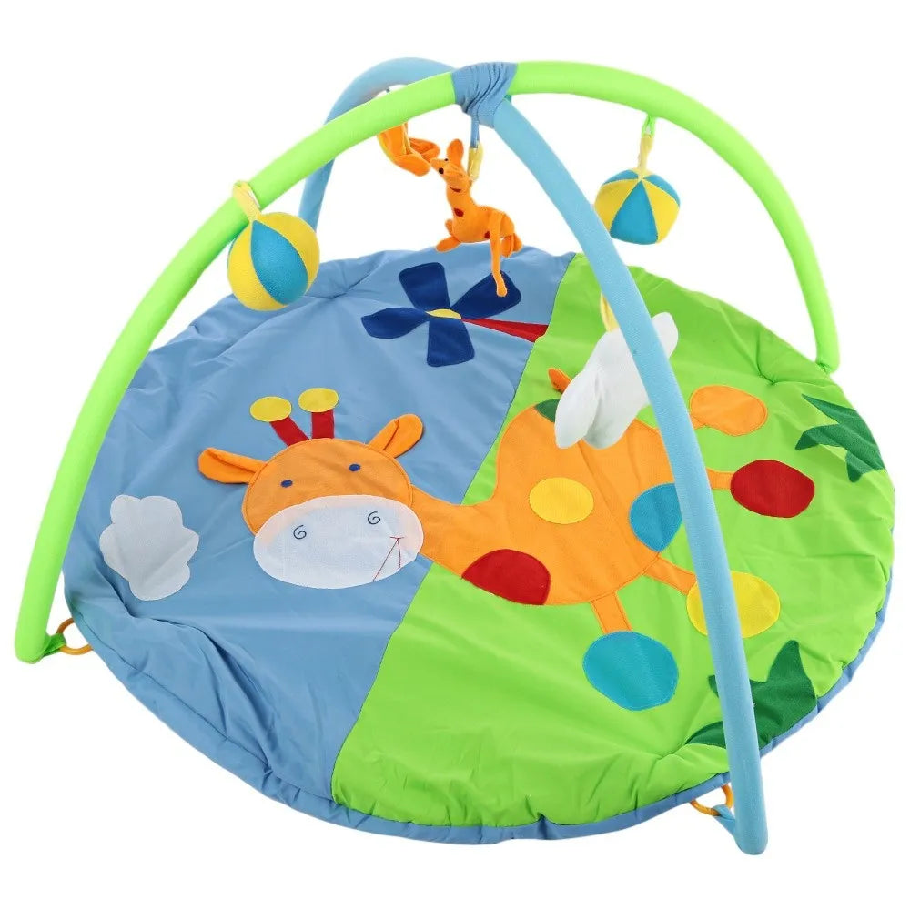 Cartoon Soft Baby Play Mat Kids Rug Floor Mat Boy Girl Carpet Game Mat with Frame Baby Activity Mat For Children Educational Toy