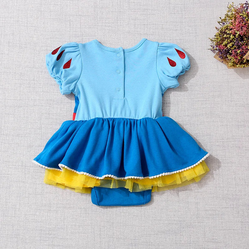 Baby Girl Newborn Bodysuit Snow White Baby Costume