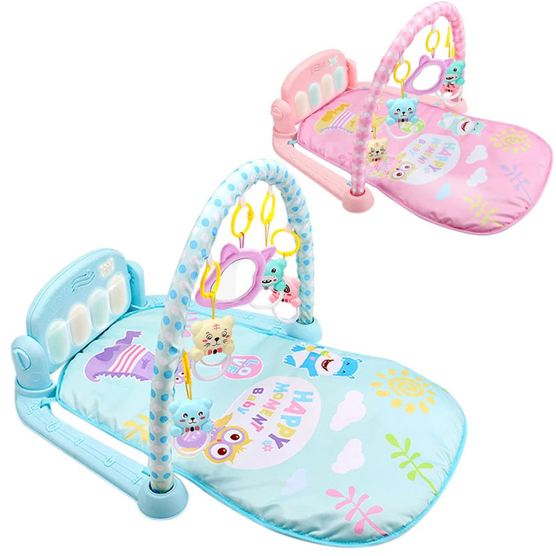 Baby Play Mat Kids Rug Educational Puzzle Carpet With Piano Keyboard Cute Animal Playmat Baby Gym Crawling Activity Mat Toys 49