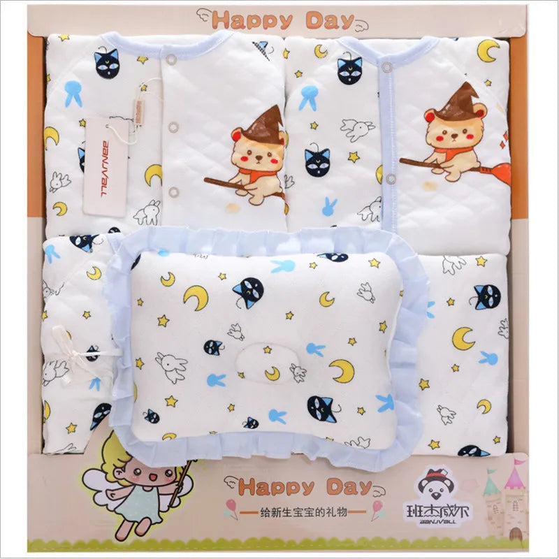 Winter Newborn Baby Clothing Set 100% Cotton Gift Set