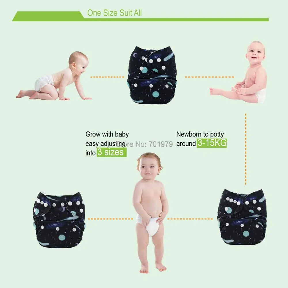 Cloth Diapers Baby Reusable Modern Cloth Nappy for Baby