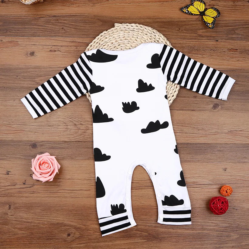 New Arrival Baby Boy Hat Suit Newborn Jumpsuits 100% Cotton