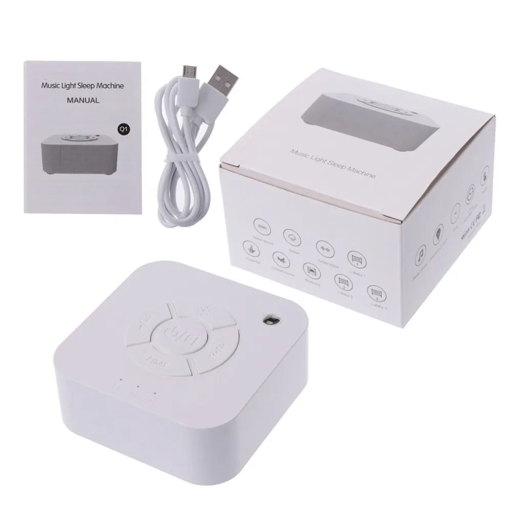 White Noise Machine USB Rechargeable Sleeping & Relaxation For Baby