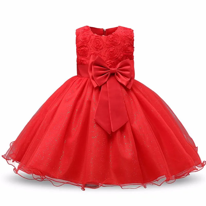 Princess Flower Girl Dress Summer Tutu Dresses Girls Children's Costume Teenager Wedding Birthday Clothes Party Prom Play Mats