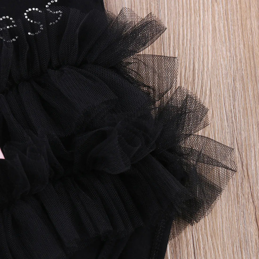 Infantil Baby Girls Bow Little Black Dress Fashion