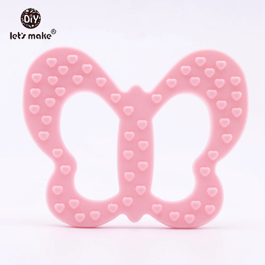 Silicone Butterfly Teether DIY Accessories