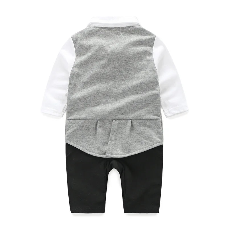 Spring New Baby Boys Clothes Pure Cotton Jumpsuit