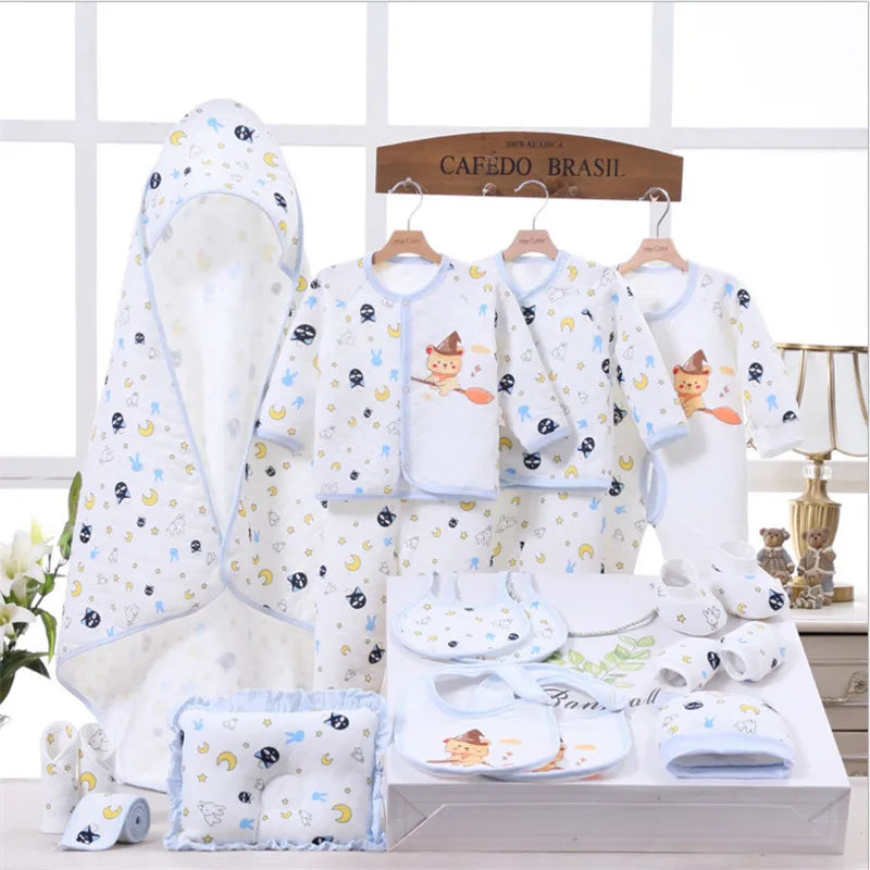 Winter Newborn Baby Clothing Set 100% Cotton Gift Set