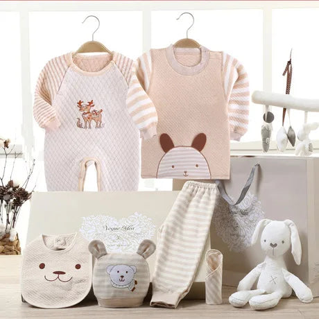 Baby's organic cotton newborn clothes 6 pieces baby set