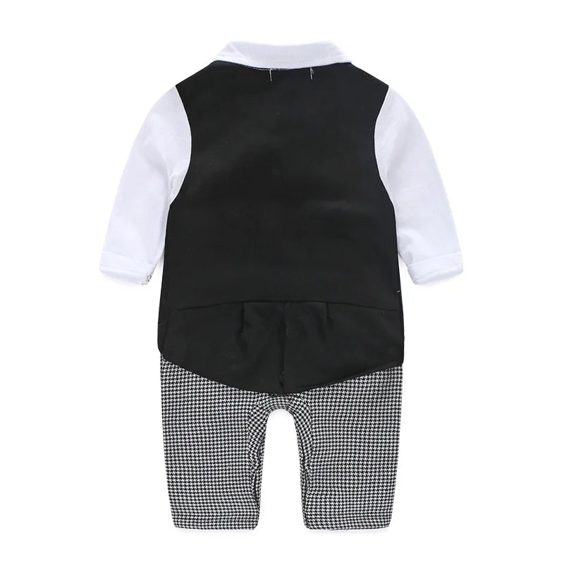 Spring New Baby Boys Clothes Pure Cotton Jumpsuit
