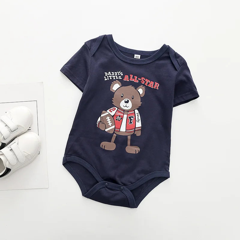 Fashion Baby Boys Newborn Baby Bodysuit