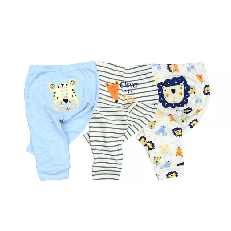 Baby Girl Pants 3/4/5Pieces Cotton Newborn Baby