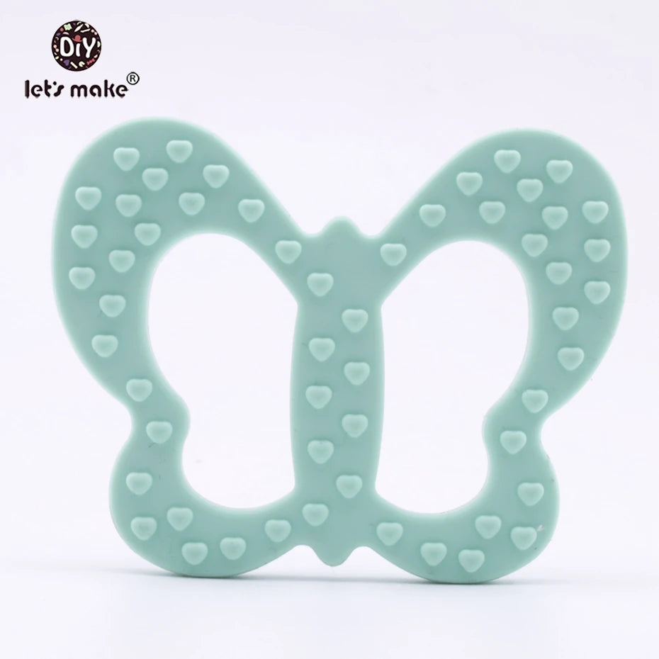 Silicone Butterfly Teether DIY Accessories