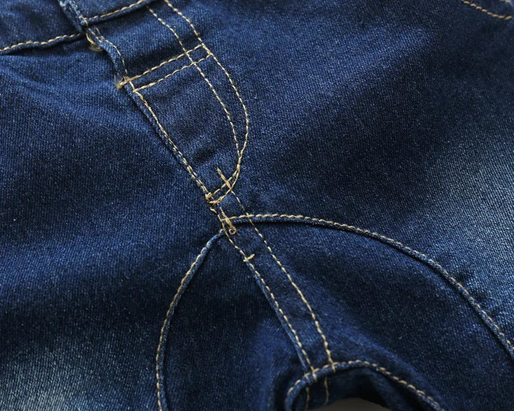 Fashion Baby Boy Clothes Set 2Pc/set T-shirt Baby Romper+ Jean Pants