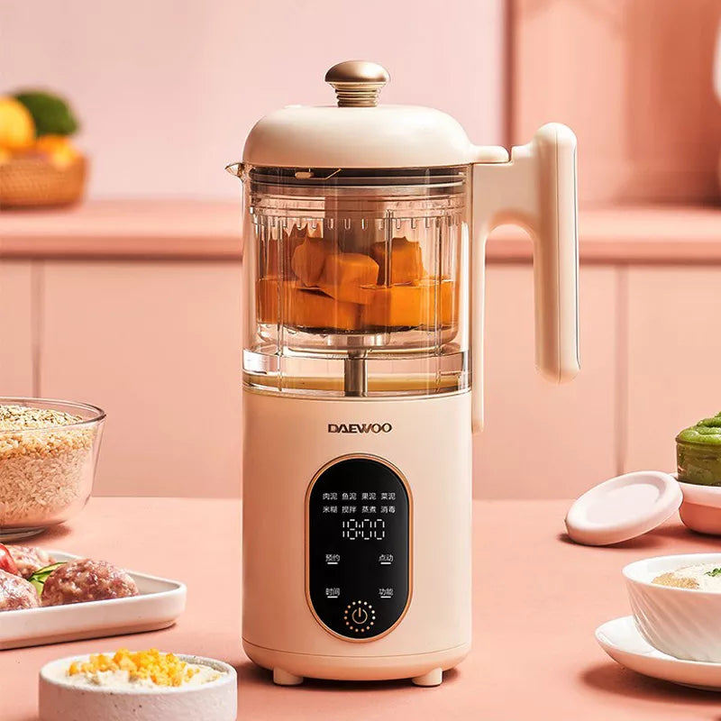 Baby Food Maker Automatic Steam Cooking Stirring Supplement Machine