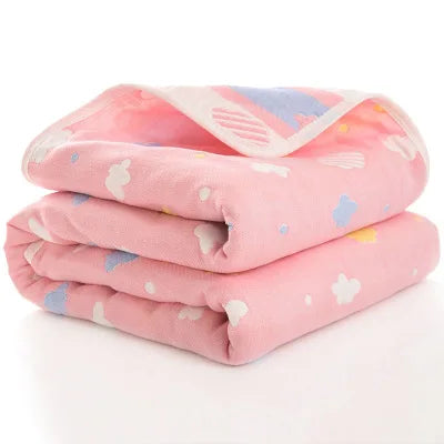 Baby Thick Blanket Muslin Cotton 6 Layers Beddings