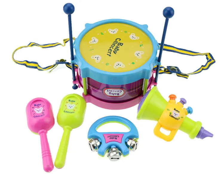 Baby Hand Drum Music Patted Children Early Education Quiz 1 0 To 6 And 12 Months Toys Educational Infant Playing Type Plastic