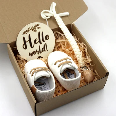 Baby Gift Box Genetic Ball Toddler Shoes Rabbit Ears Toy Grindy Bear