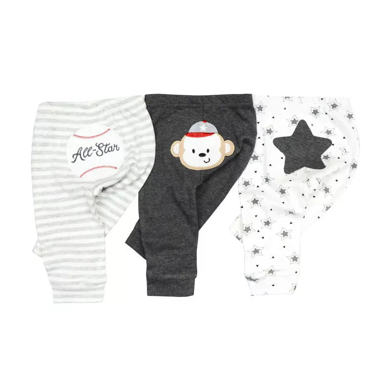 Baby Girl Pants 3/4/5Pieces Cotton Newborn Baby
