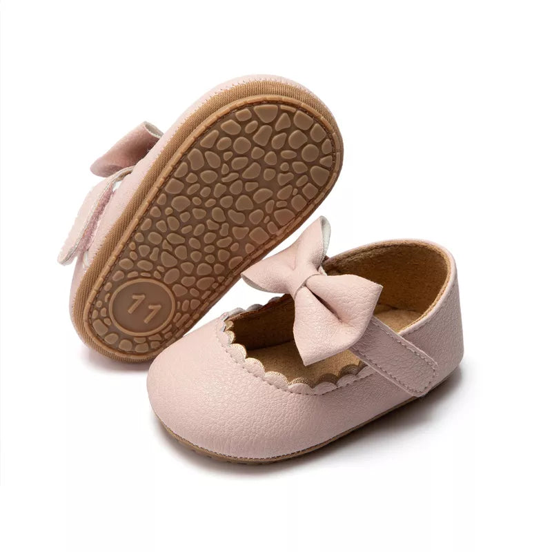 Baby Casual Shoes Infant Toddler Bowknot Non-slip