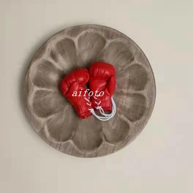 Baby Boxer Red Boxing Glove Shorts For Photography Props