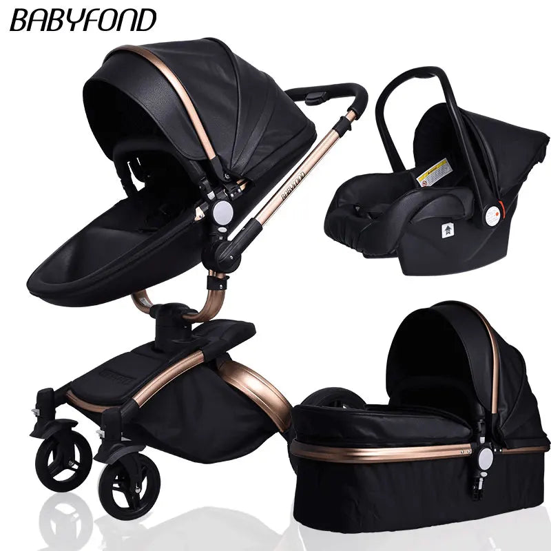 Babyfond Luxury Baby Car Seat Stroller  Baby Stroller