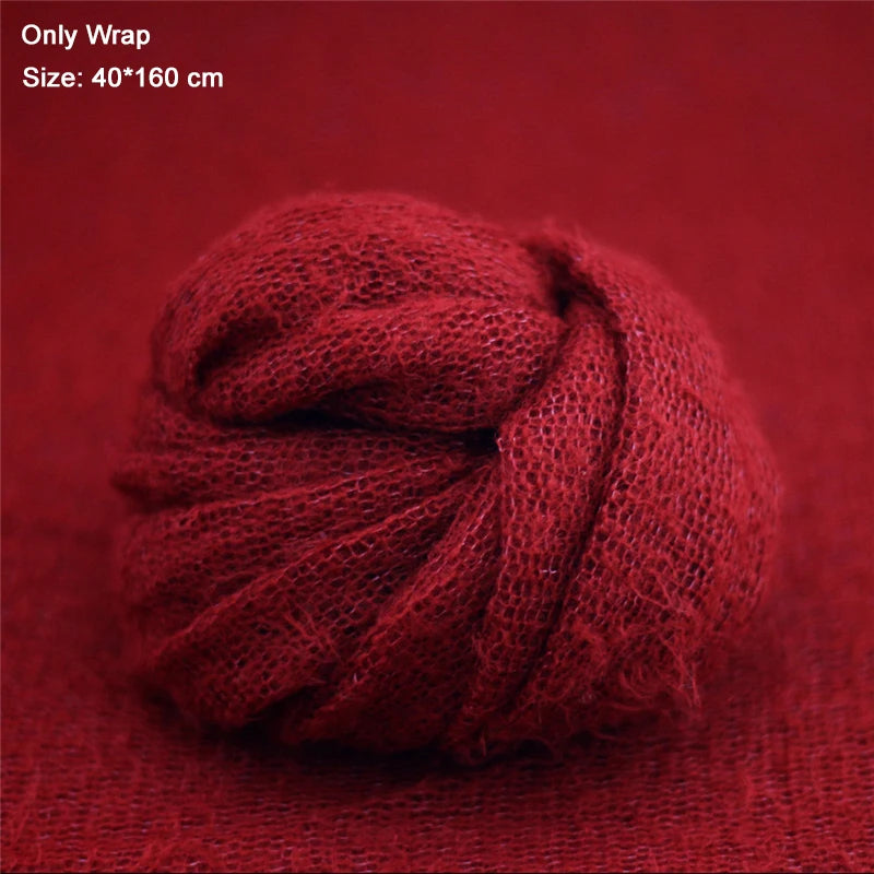 Big Size Newborn Baby Photograpgy Wraps Backdrop Blanket Mohair Infant Stretch Photo Props Background Shoot Studio 140*160cm