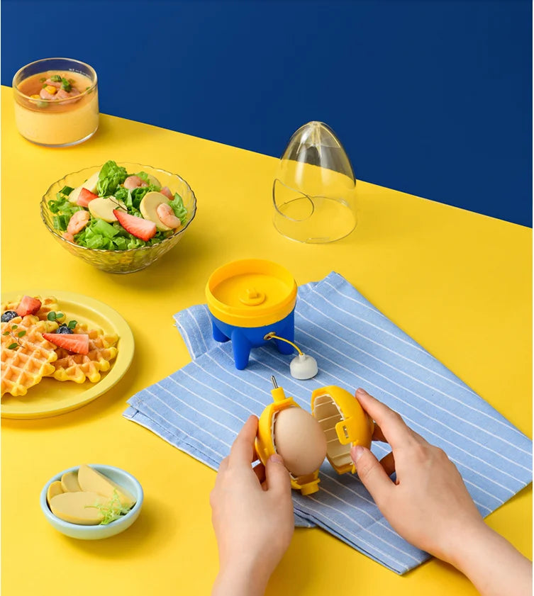 Manual Egg Mixing Machine Egg Yolk Mixer Egg Shaker Mini Portable Egg Yolk Protein Mixer For Kids
