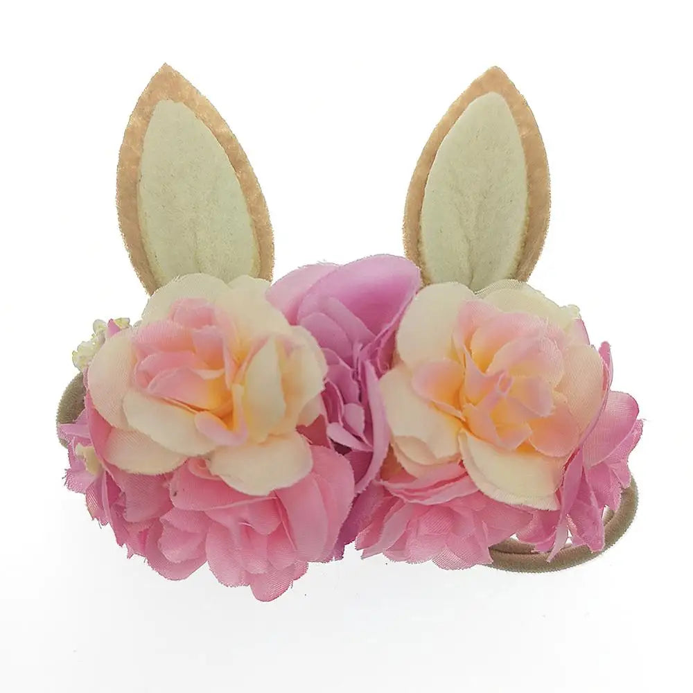 Lovely Baby Girls Easter Day Headband Rabbit Ear Accessories