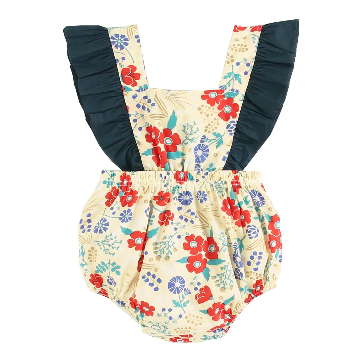 Cute Summer Princess Baby Girls Cotton Bodysuits