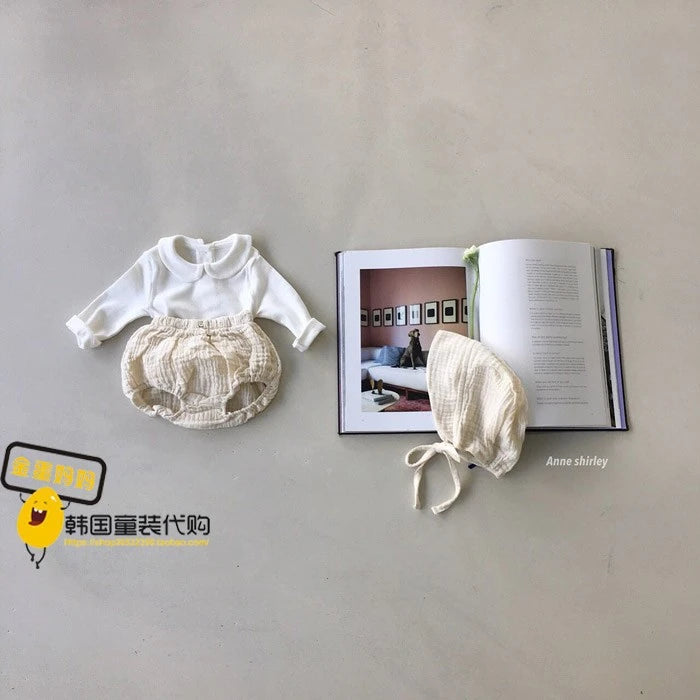 Korean Children's Toddler Clothes 2020 Summer New Casual Cotton Infant Bread Pants Cute Boys Girls Newborn Baby Lantern Bloomers