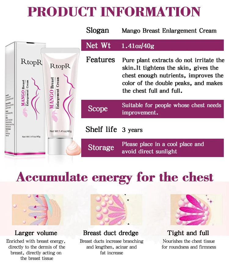 Promote Female Hormones Brest Enhancement Cream