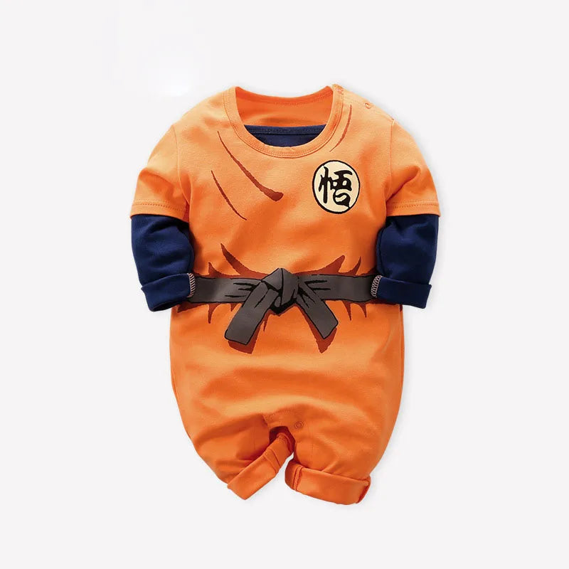 Baby Clothes Newborn Boy Jumpsuit Halloween Costume Dragon DBZ