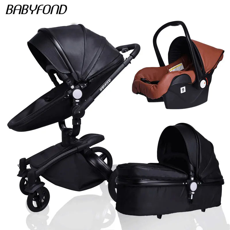 Babyfond Luxury Baby Car Seat Stroller  Baby Stroller