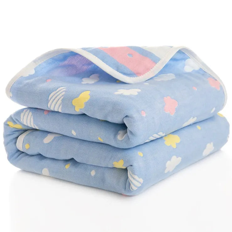 Baby Thick Blanket Muslin Cotton 6 Layers Beddings